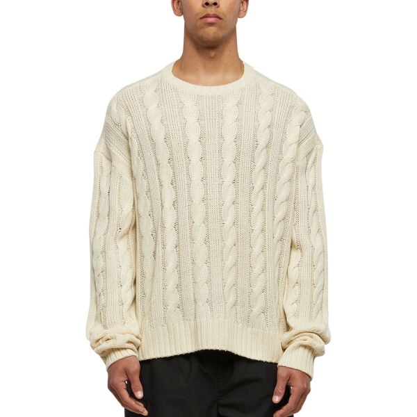 Urban Classics - Boxy Pull tricoté Sweater noir