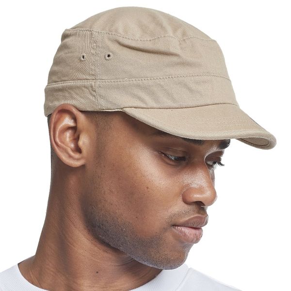 Flexfit ARMY MILITARY Fitted Garment Washed Cap - brun