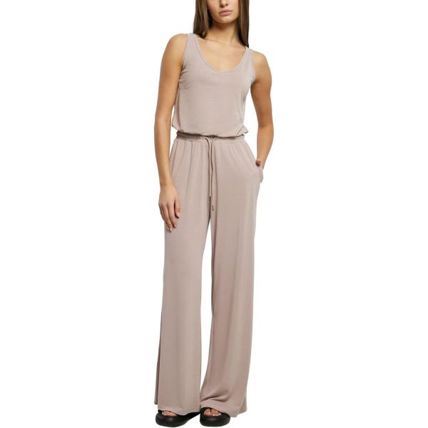 Urban Classics Ladies - MODAL Long Jumpsuit terracotta