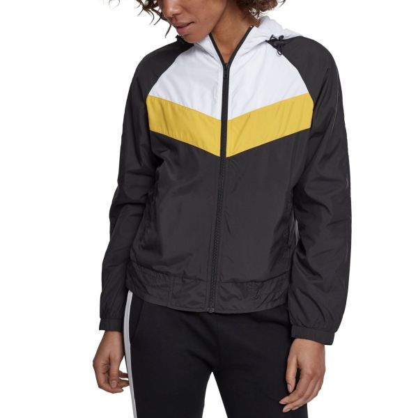 Urban Classics Ladies - 3-Tone Windbreaker Jacket black