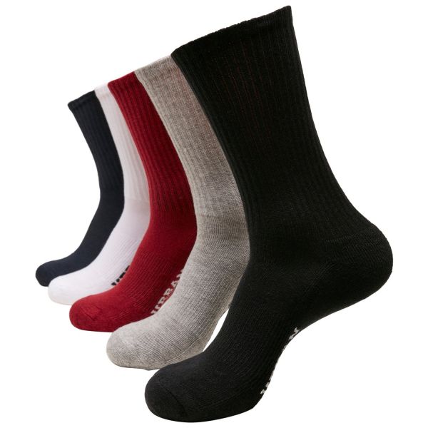 Urban Classics - SPORT Tennis Socken 5er Pack