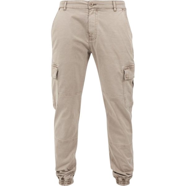 Urban Classics - Washed Cargo Twill Pantalon olive