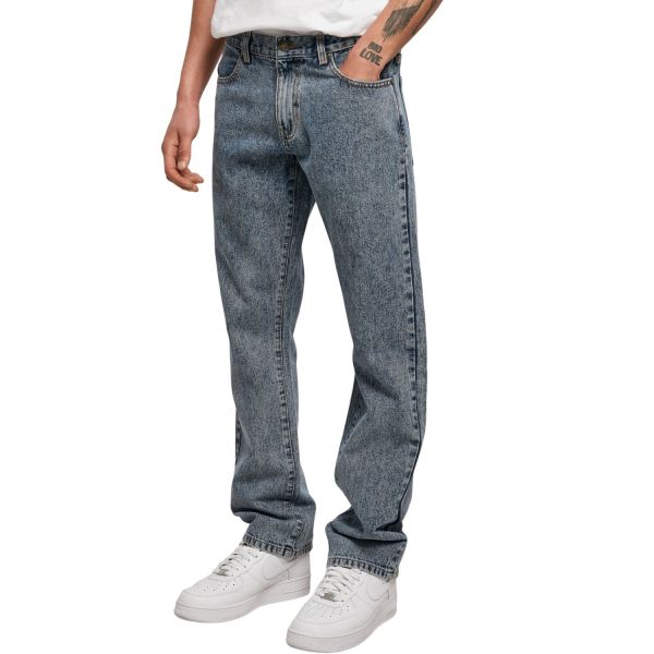 Urban Classics - Organic Straight Leg Denim Jeans washed