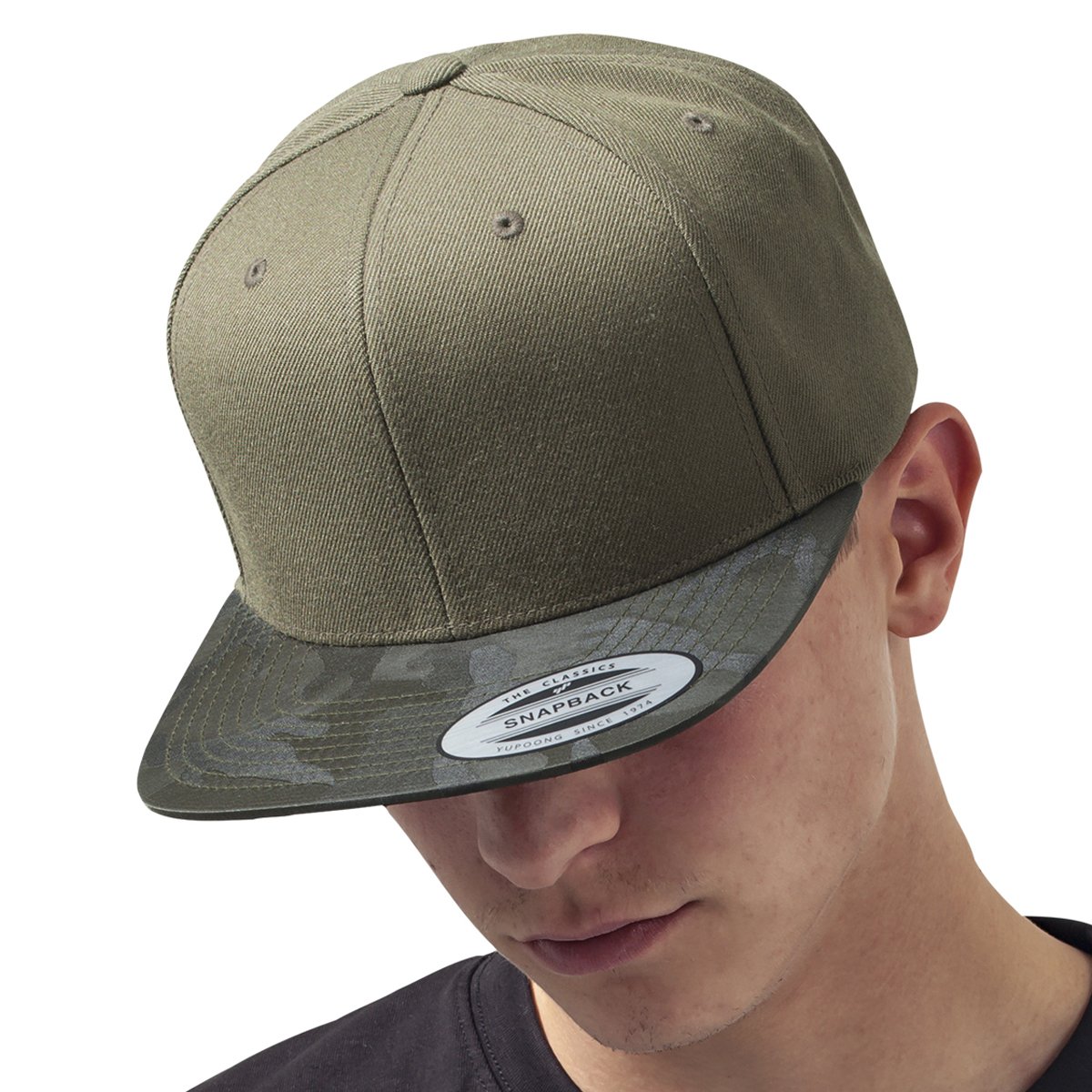 Flexfit CAMO VISOR Snapback Cap - silver | Snapback Caps | Caps | HEADWEAR  | URBAN STREET EN