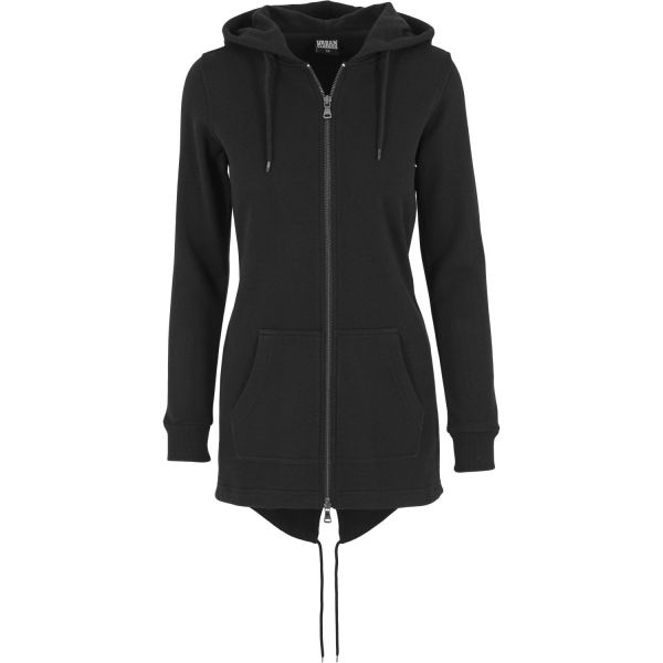 Urban Classics Ladies - SWEAT PARKA Long Zip Hoody