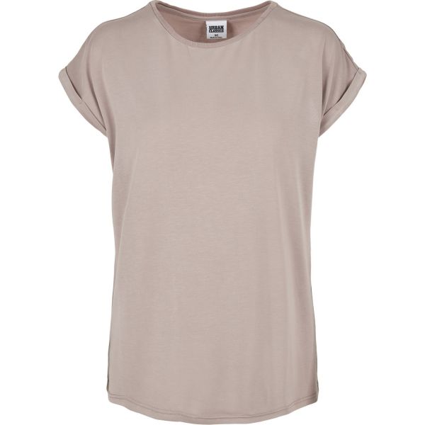 Urban Classics Ladies - Modal Extended Shoulder Top noir