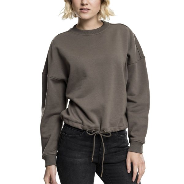 Urban Classics Ladies - Oversized Crewneck Pullover
