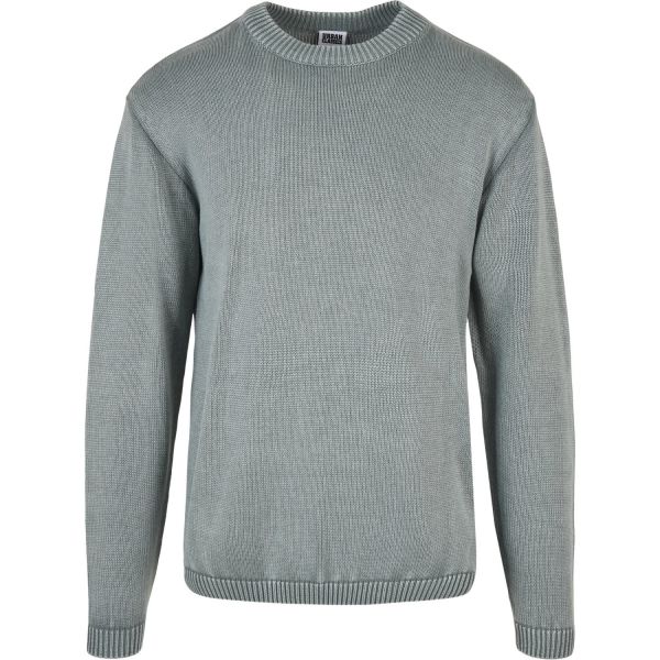 Urban Classics - Washed Knit Sweatshirt dusty blue