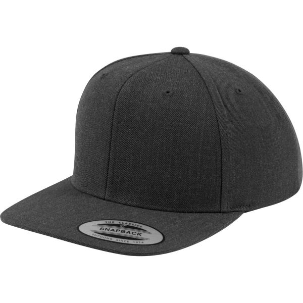 Flexfit Classic 6-Panel Snapback Casquette - maroon