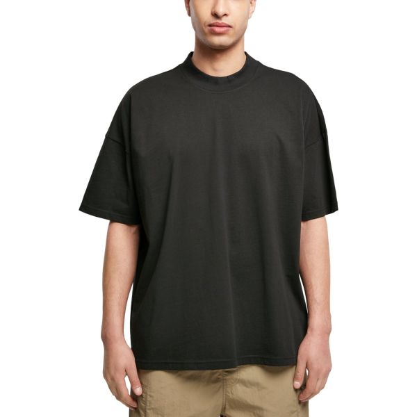 Urban Classics - Oversized Mock Neck Shirt blanc