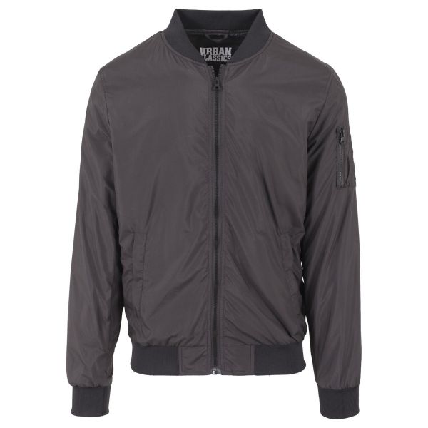 Urban Classics - LIGHT BOMBER Jacket black