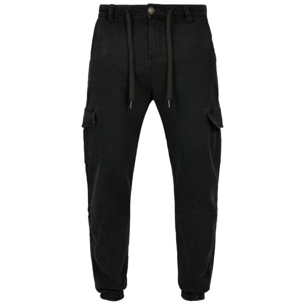 Urban Classics - CARGO Knitted Jogging Pants asphalt