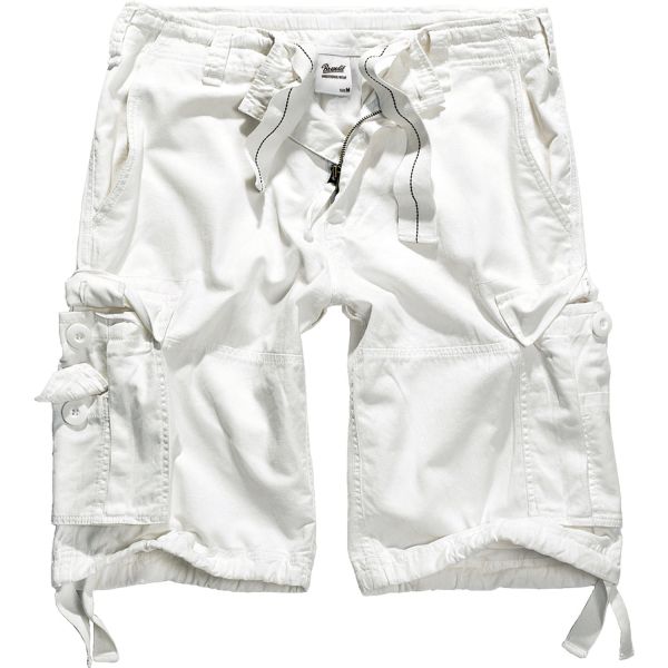 Brandit VINTAGE Outdoor Cargo Army Shorts blanc