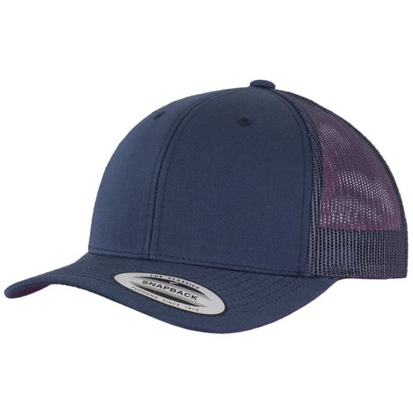 Flexfit RETRO Trucker Snapback Cap - noir