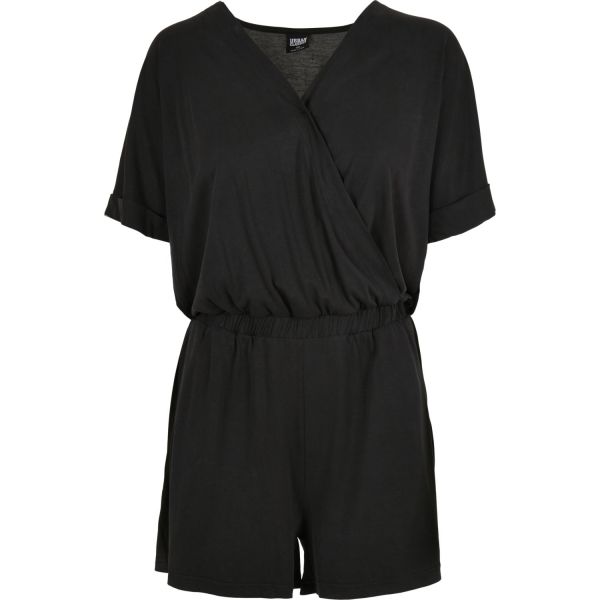 Urban Classics Ladies - MODAL Short Jumpsuit noir