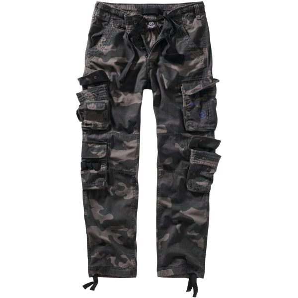 Brandit Outdoor Army Cargo Pure Slim-Fit Pantalons wood camo