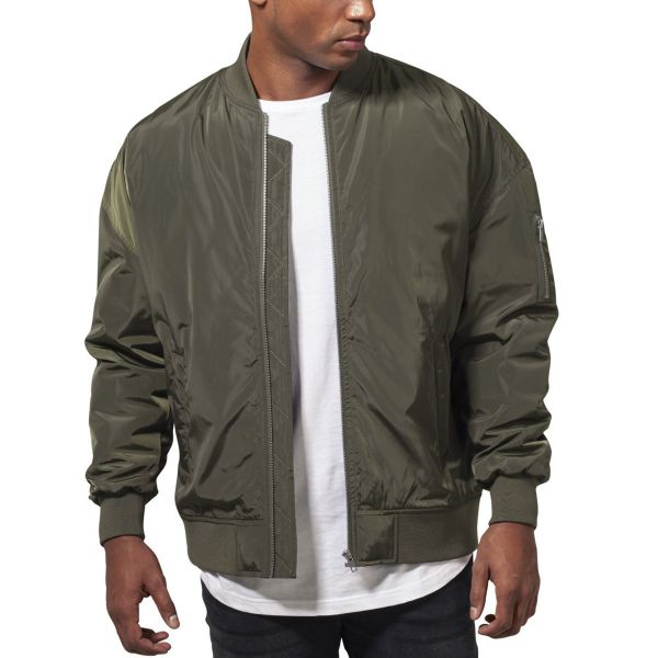 Urban Classics - OVERSIZED Bomber Jacket black