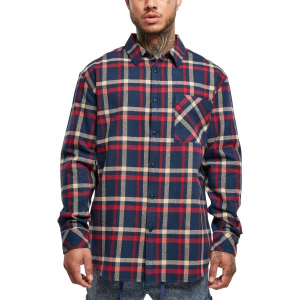 Urban Classics - Heavy Oversized Checked Hemd