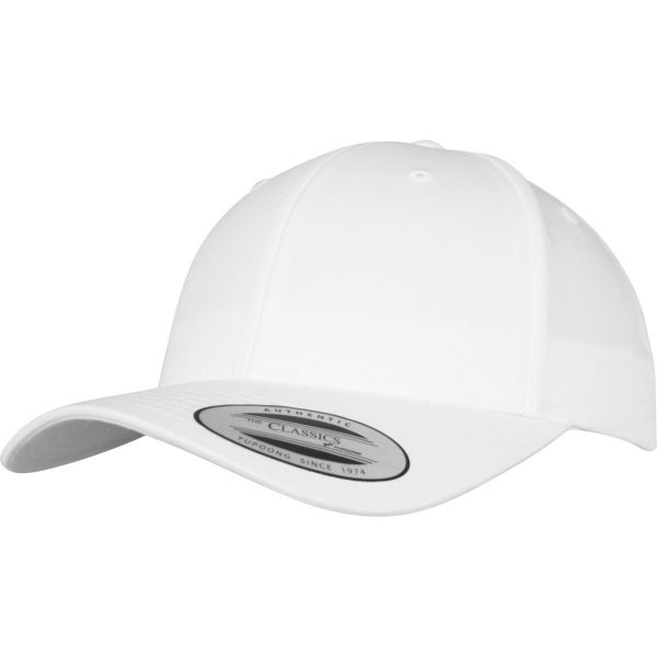 Flexfit Curved Bandana Snapback Cap - white