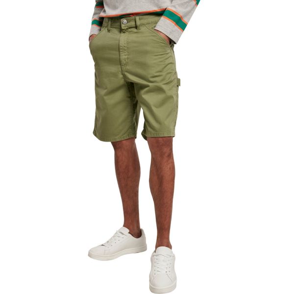 Urban Classics - Carpenter Long Shorts olive