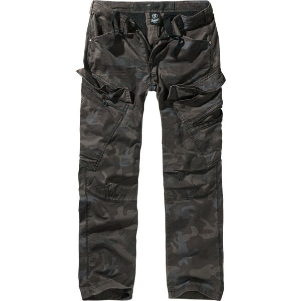 Brandit - ADVEN Slim-Fit Cargo Trousers dark camo