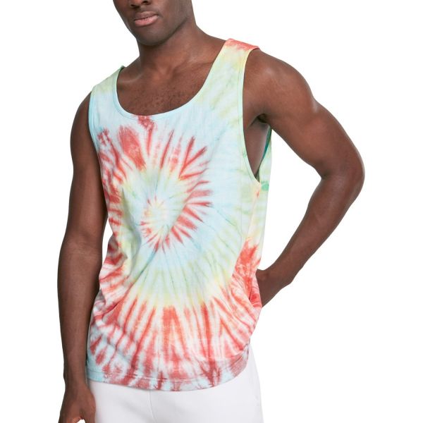 Urban Classics - SPIRAL Tie Dye Sommer Tank Top