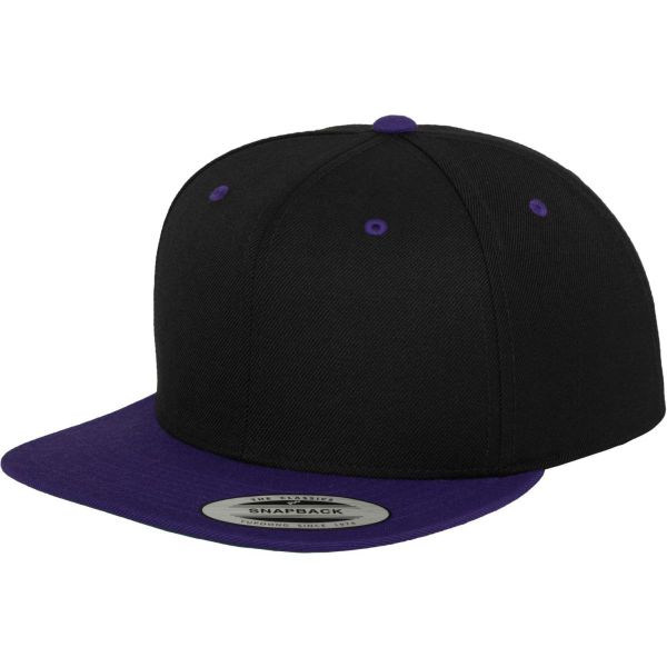 Flexfit Classic 2-Tone Snapback Cap - bruyère gris / royal
