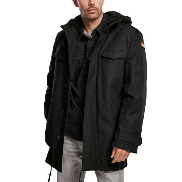 Brandit - BW Winter Parka Jacke mit Flagge