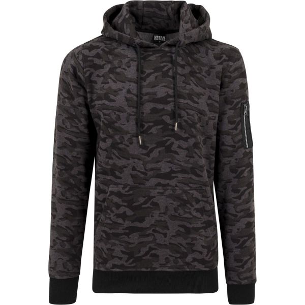 Urban Classics - SWEAT BOMBER Fleece Hoody camo