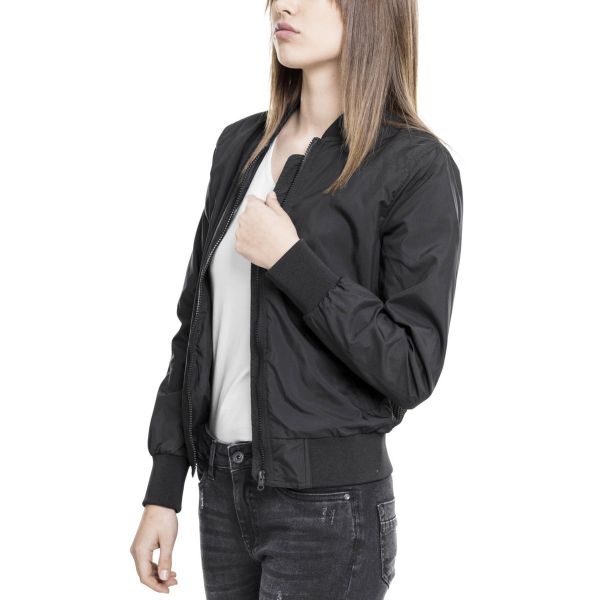 Urban Classics Ladies - LIGHT BOMBER Jacket black