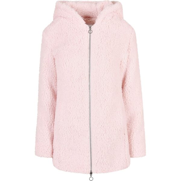 Urban Classics Ladies - SHERPA Long Hoody Winterjacke