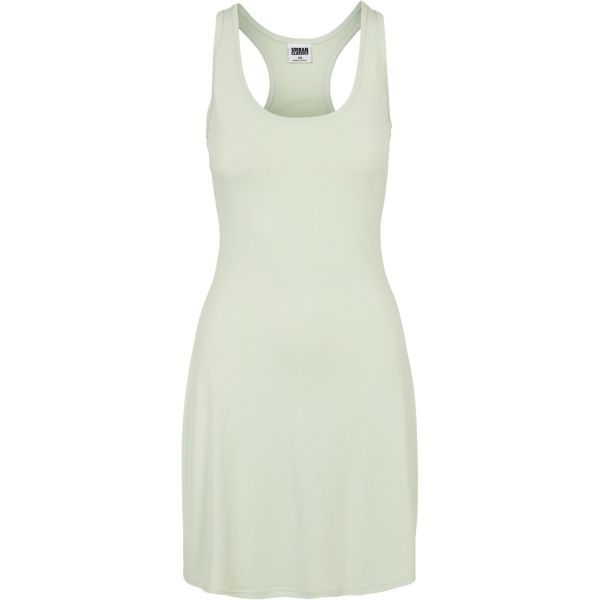 Urban Classics Ladies - Short Racer Back Dress khaki