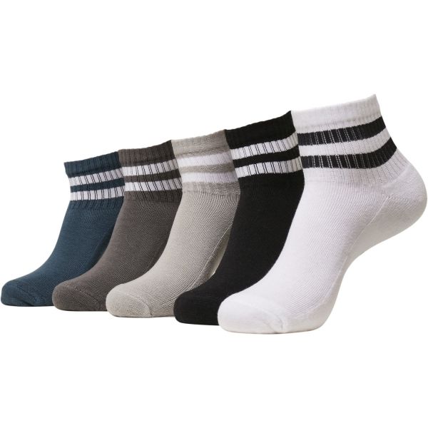 Urban Classics - Half Cuff short socks 5-pack multi