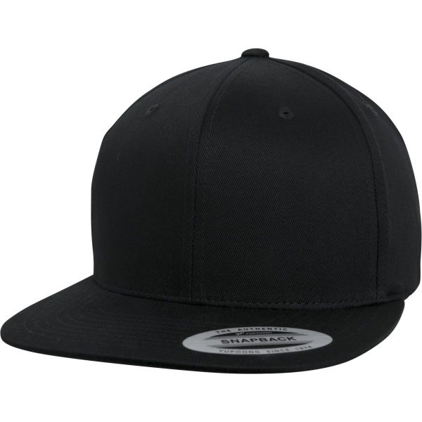 Flexfit Organic Cotton Snapback Cap - black