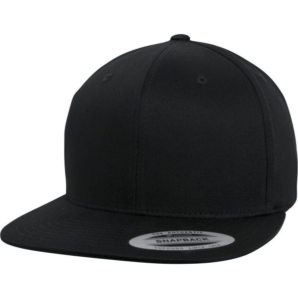 Flexfit Organic Cotton Snapback Cap - noir