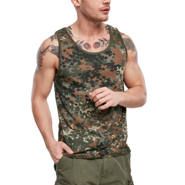 Brandit - ARMY Tank Top swedish camo