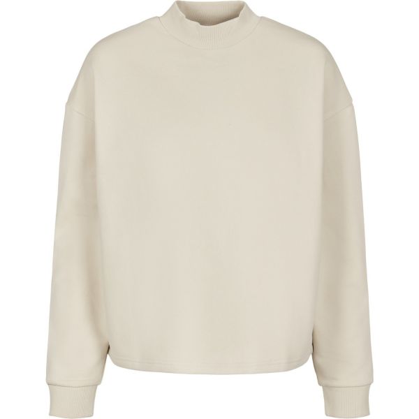 Urban Classics Ladies - Oversized High Neck Crewneck