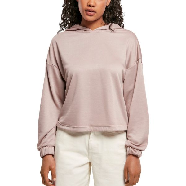 Urban Classics Ladies - Oversized Modal Terry Hoody rose