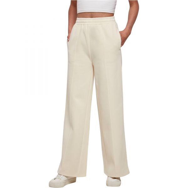 Urban Classics Ladies - Straight Pin Tuck Sweatpants