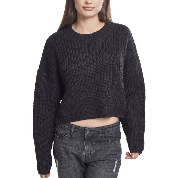 Urban Classics Ladies - Wide Oversize Sweater Strickpullover