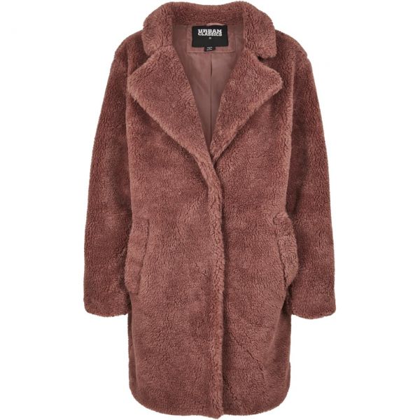 Urban Classics Ladies - OVERSIZED SHERPA Mantel