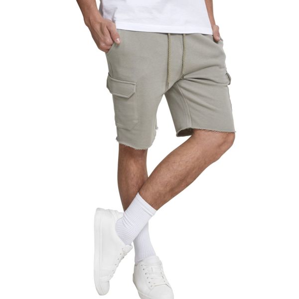 Urban Classics - Open Edge Terry Cargo Sweat Shorts