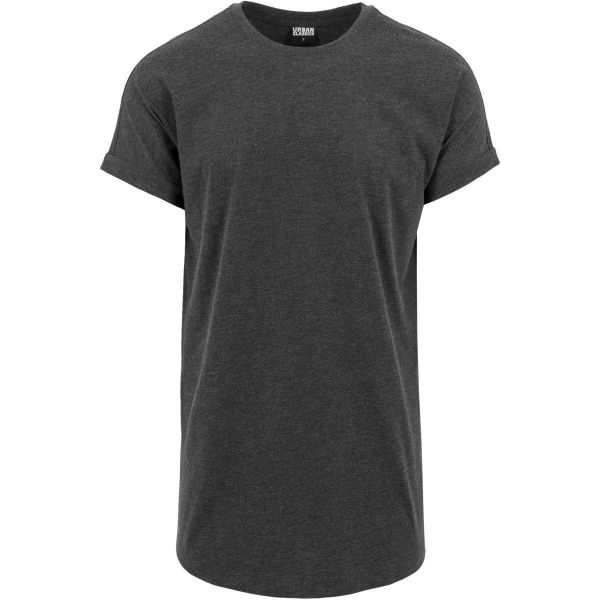 Urban Classics - SHAPED Long Turnup Tee whitesand