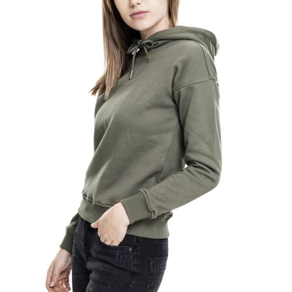 Urban Classics Ladies - BASIC Fleece Sweatshirt Hoody