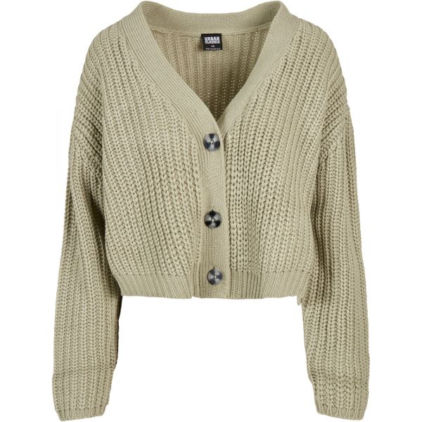 Urban Classics Ladies - Oversized Cardigan soft salvia