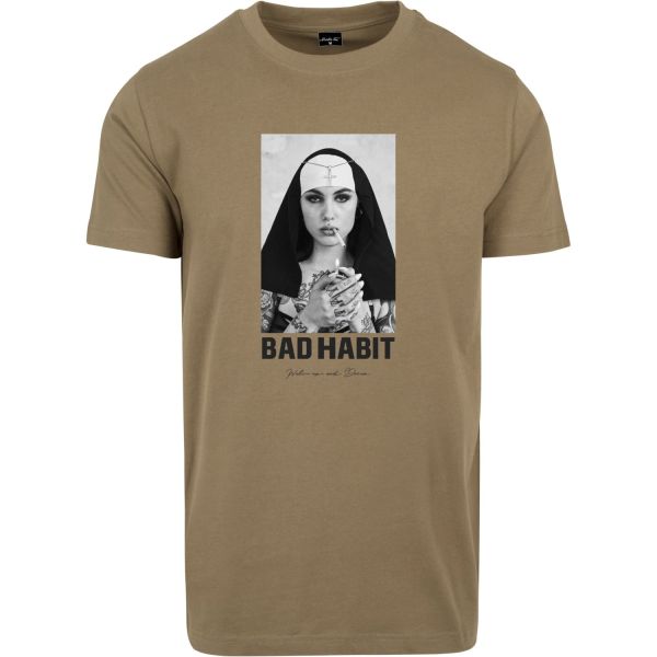 Mister Tee Shirt - BAD HABIT olive