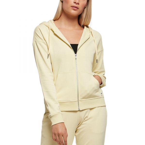 Urban Classics Ladies - Organic Cotton Terry Zip Hoody