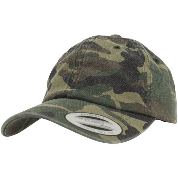 Flexfit LOW PROFILE Strapback Washed Cap camouflage