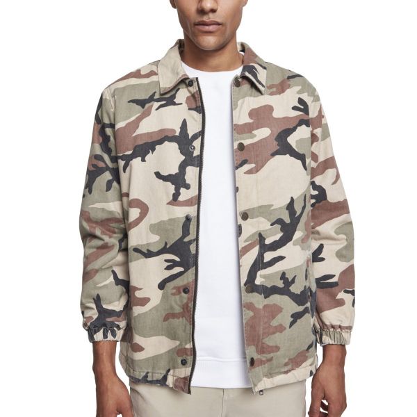Urban Classics - Cotton Coach Jacke camouflage