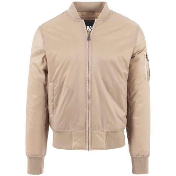 Urban Classics - SHINY BOMBER Jacket olive